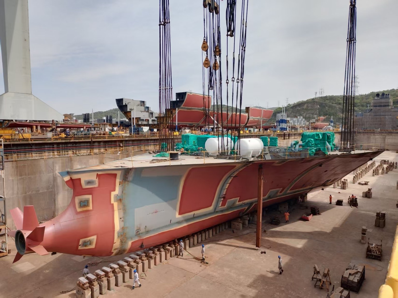 常石造船中國基地，以全球首艘甲醇燃料 5900TEU 型集裝箱運(yùn)輸船挑戰(zhàn)嶄新的未來